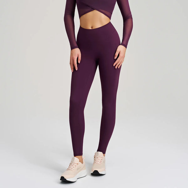 Legging femme yoga anti-friction poches latérales — FLOW