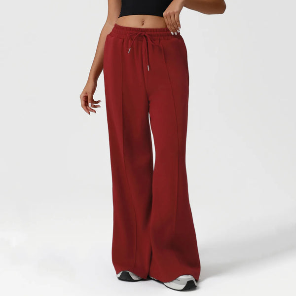 Pantalon large femme yoga stretch microfibre — FLOW