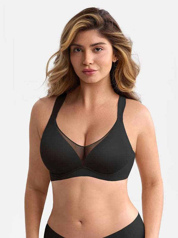 Brassière femme sans armatures dos nageur bonnets fixes — sculpt