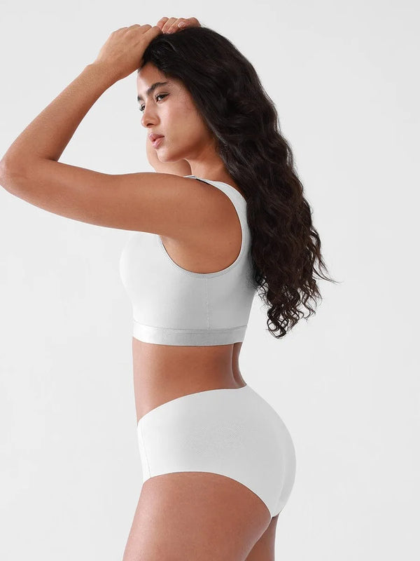 Brassière femme sans armatures dos nageur bretelles larges — sculpt