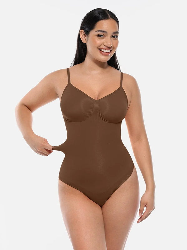 Combinaison femme gainante sculptante sans couture respirant — sculpt