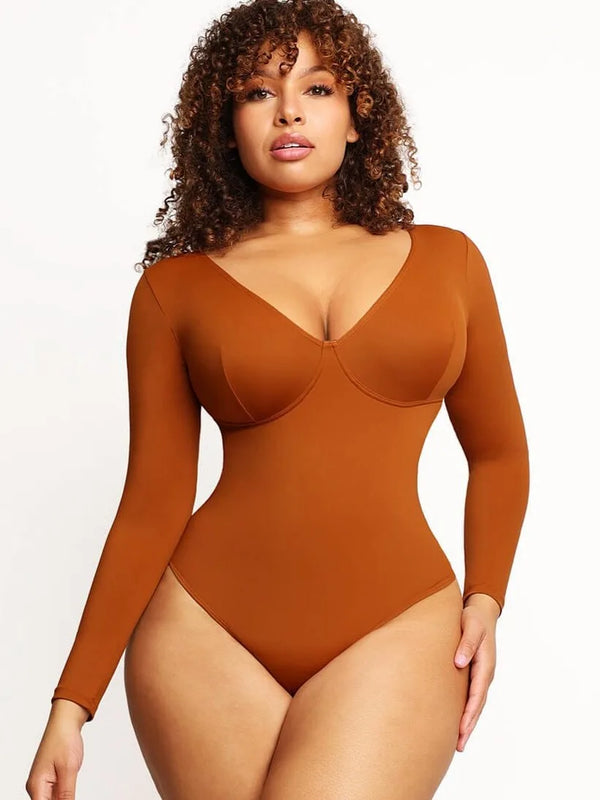 Combinaison femme gainante sculptante sans couture seconde peau — sculpt