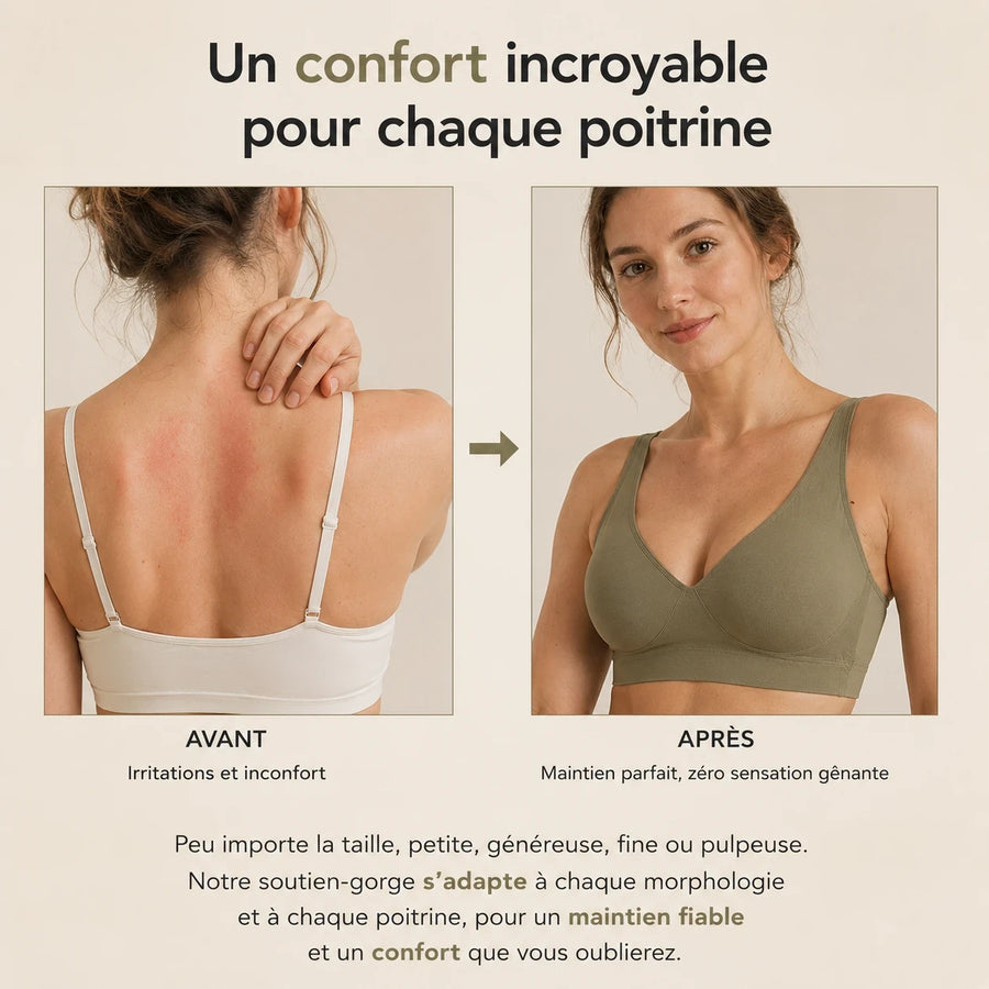 Un confort adapte a chaque poitrine avec FLOW SoftLift