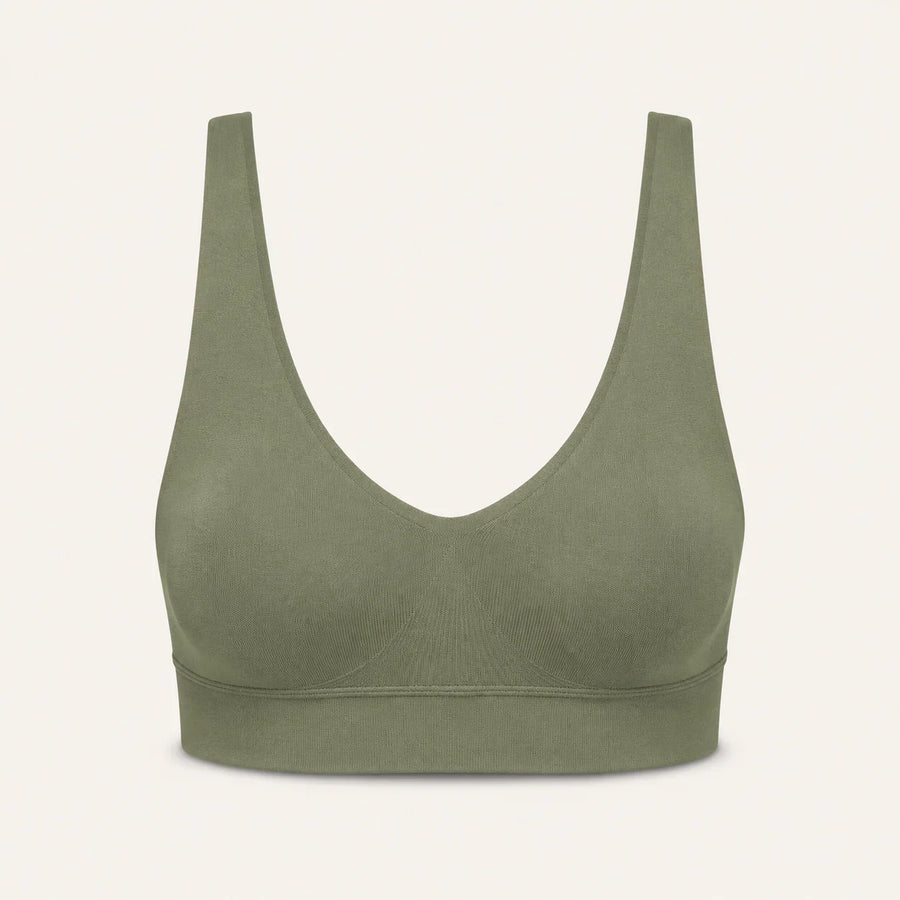 Soutien-gorge sans armatures FLOW SoftLift coloris Kaki