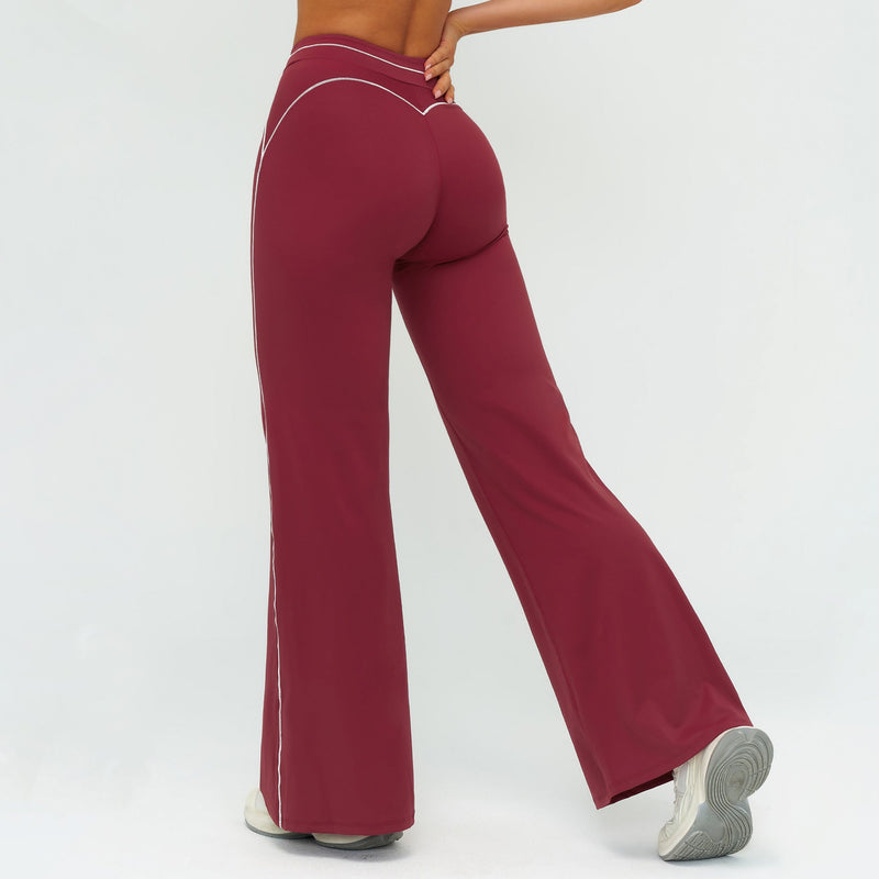 Ensemble sport femme brassière dos nageur bretelles larges et legging poches latérales — FLOW