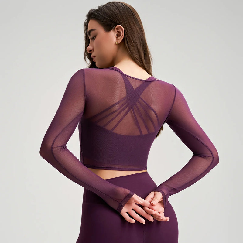 Brassière femme sport dos nageur bonnets fixes — CORE — photo 2