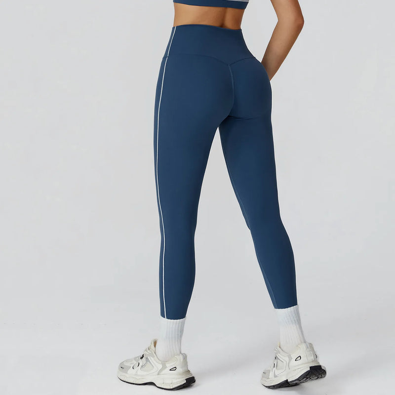 Legging femme yoga compression douce couture plate — FLOW — photo 4