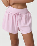 Short femme cycliste anti-friction couture plate — STRIDE