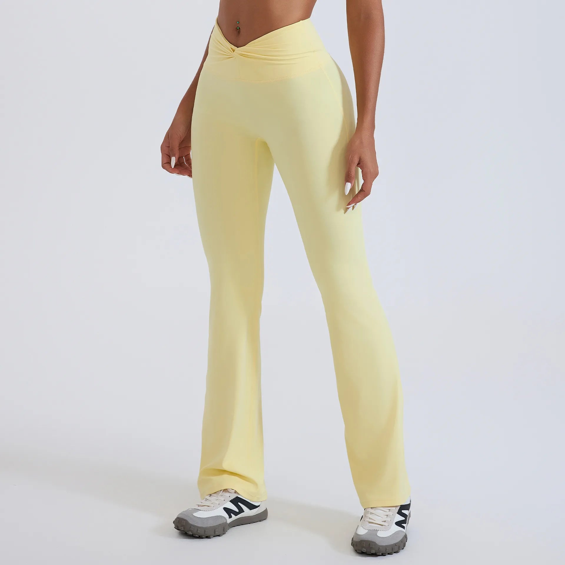 Legging Running Texturé Sauge ORIIVE — vue face