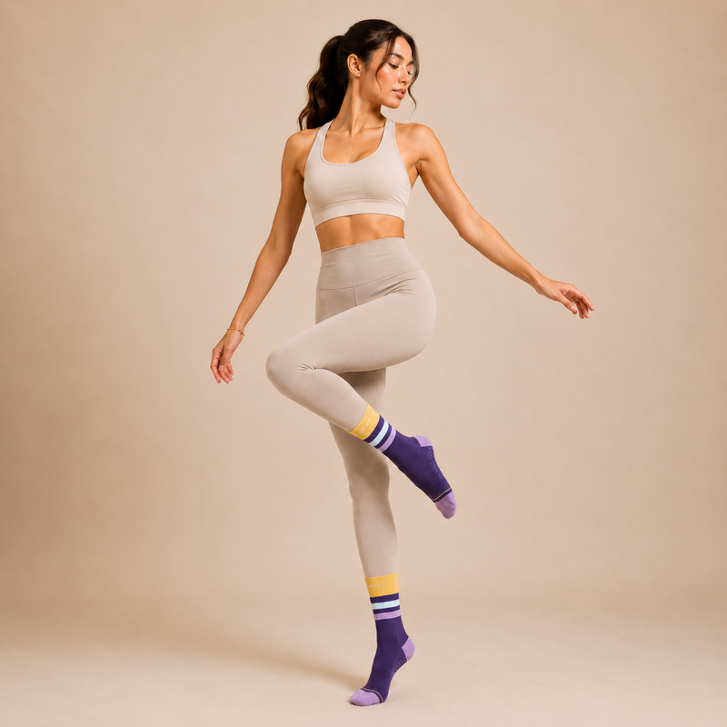 Chaussettes femme sport respirantes — daily — vue 15