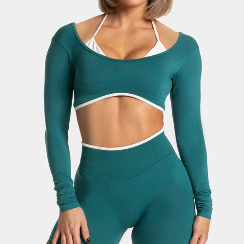 Brassière femme training dos nageur couture plate — pulse — photo 2