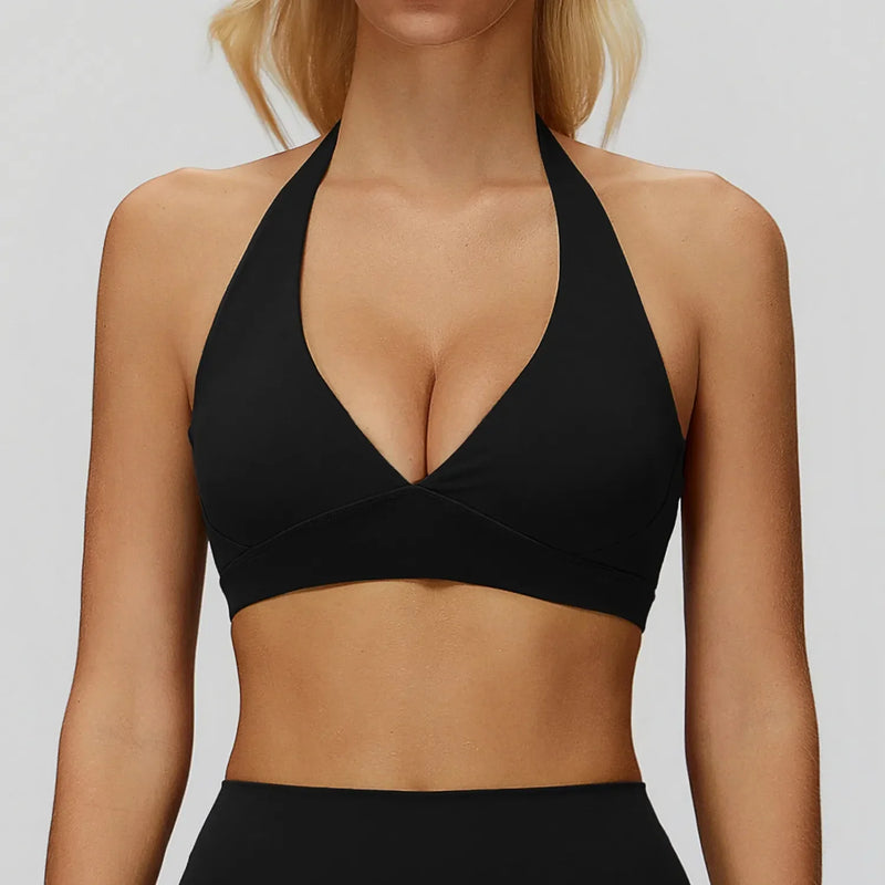 Ensemble sport femme brassière maintien fort et pantalon évasé — FLOW