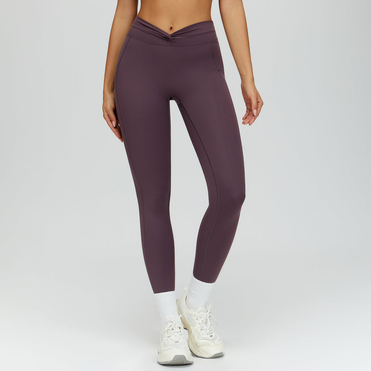 Legging femme yoga côtelé microfibre — FLOW — photo 5
