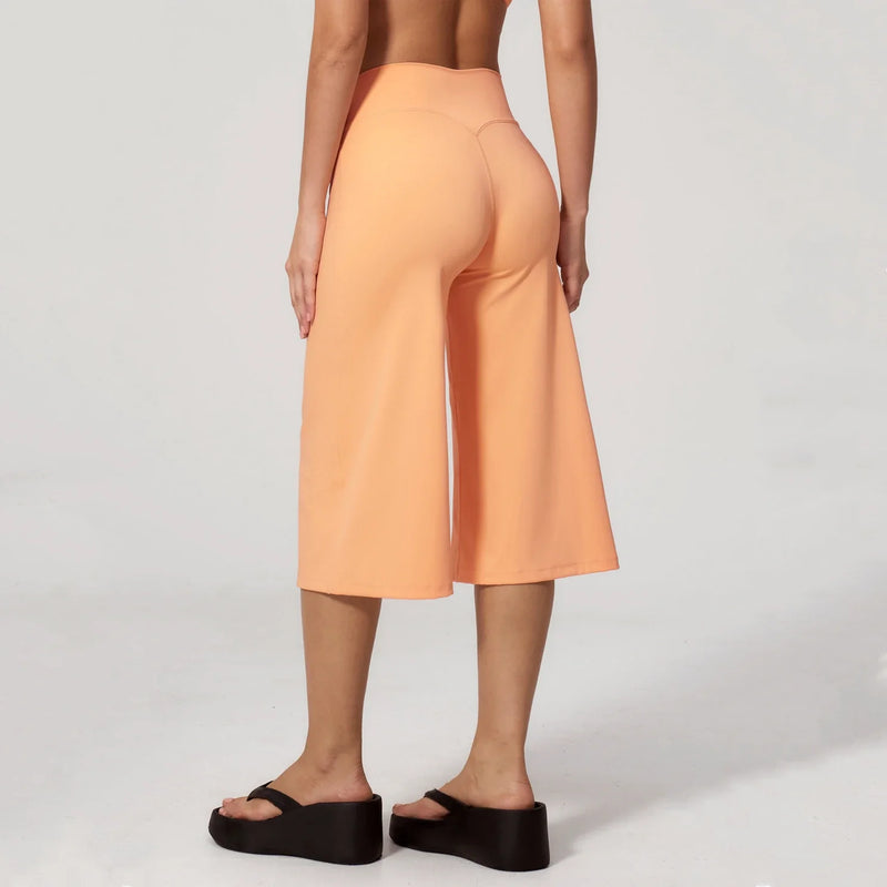 Pantalon large femme yoga respirant microfibre — EDGE — photo 2