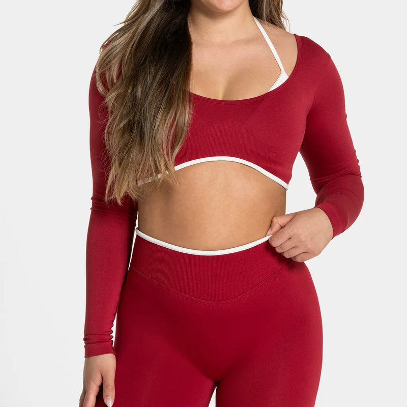 Brassière femme training dos nageur couture plate — pulse — photo 6