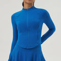 Veste femme sport zip frontal couture plate — PULSE