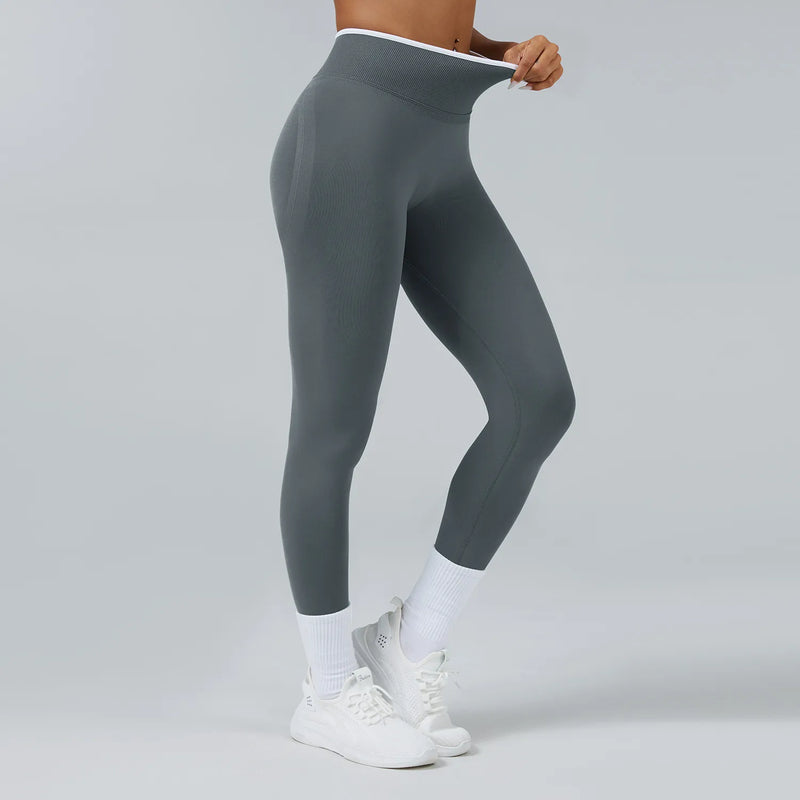 Legging femme yoga anti-friction seconde peau — flow — photo 12