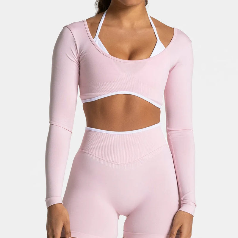 Brassière femme training dos nageur couture plate — pulse — photo 8