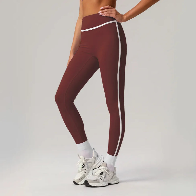 Ensemble yoga femme brassière bretelles larges large et legging seconde peau séchage rapide — CORE