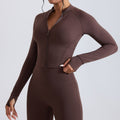 Veste femme sport zip frontal poches latérales — EDGE