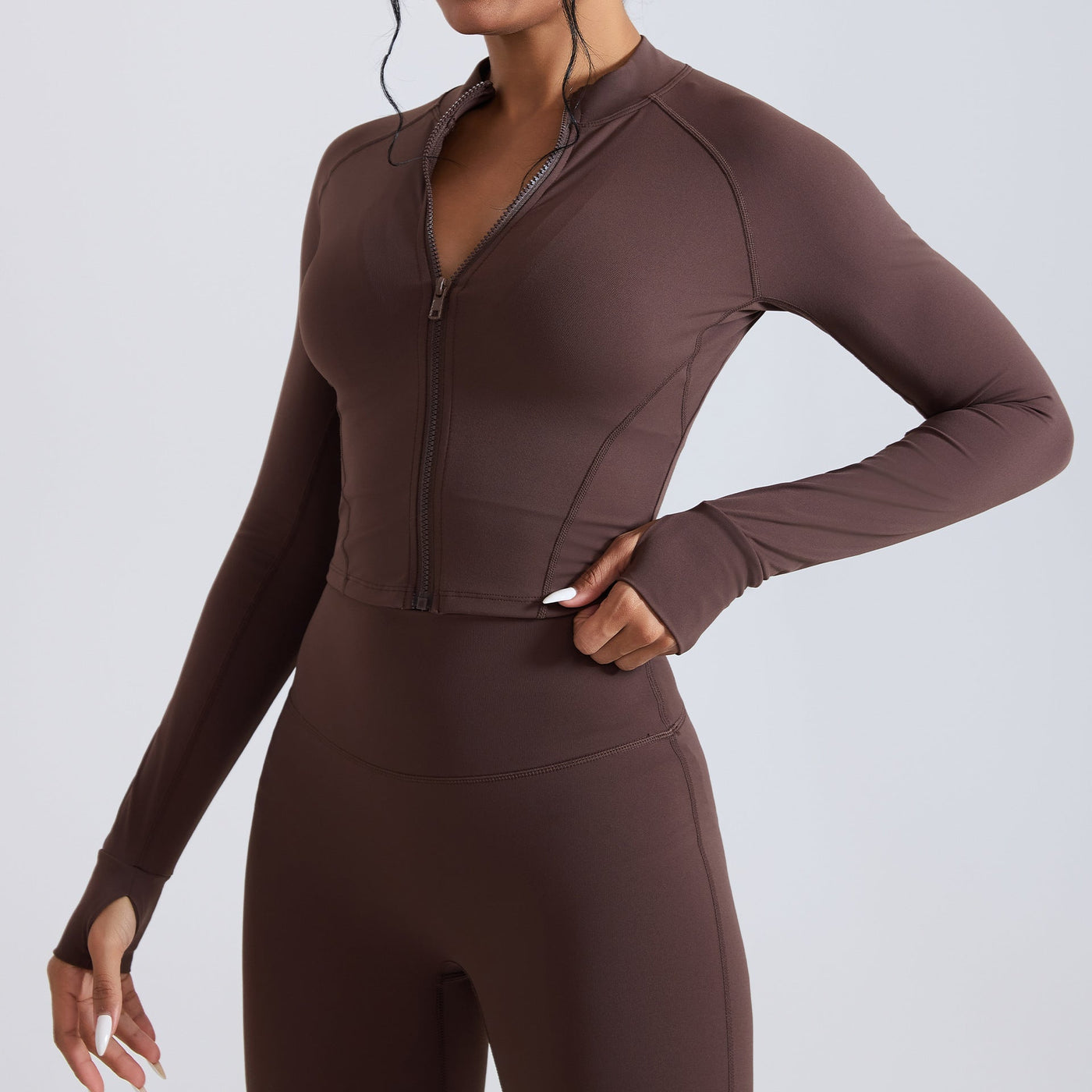 Veste Seconde Peau Charcoal ORIIVE — vue face