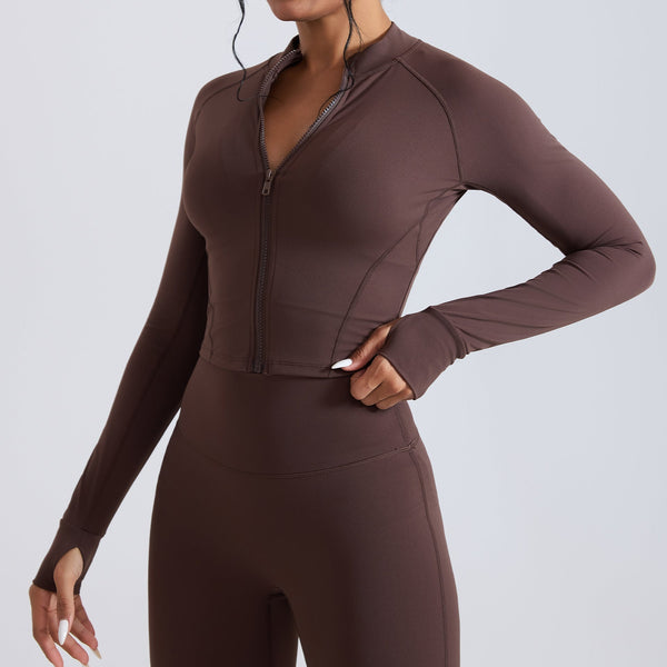 Veste femme sport zip frontal poches latérales — EDGE
