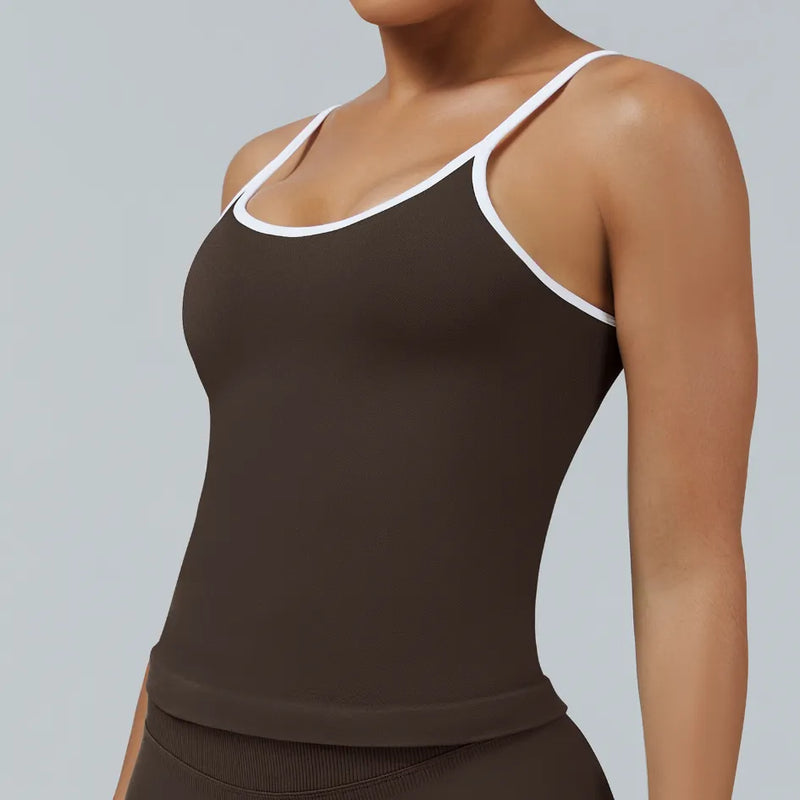 Débardeur femme yoga léger aéré — core — photo 10