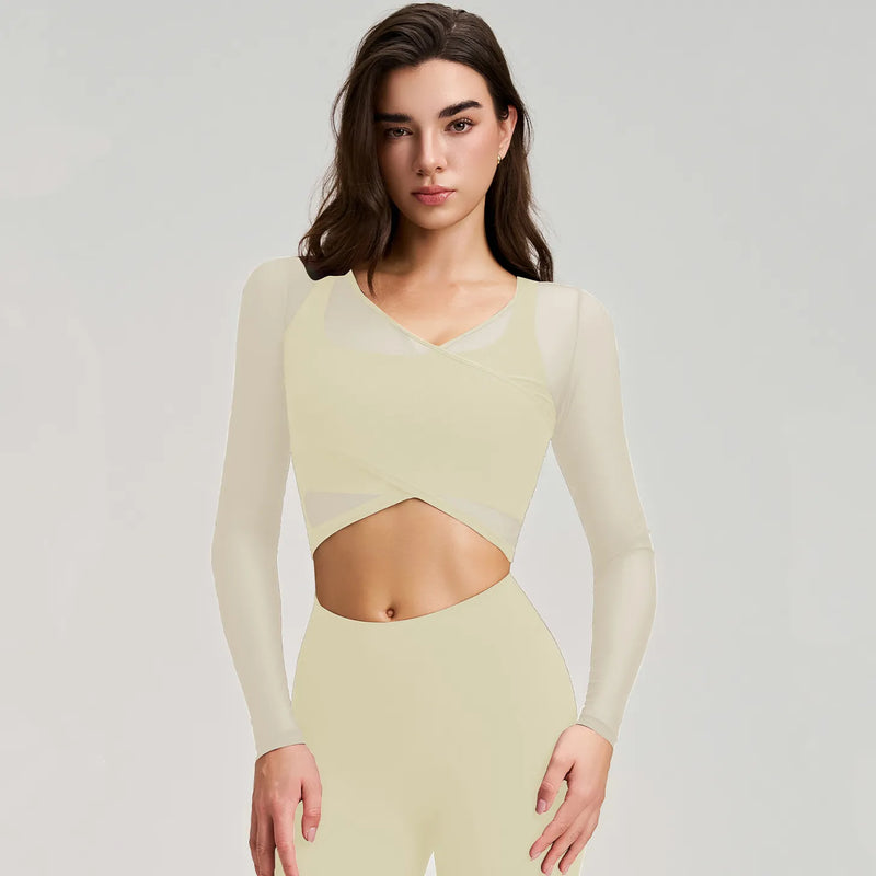 Brassière femme sport dos nageur bonnets fixes — CORE — photo 3