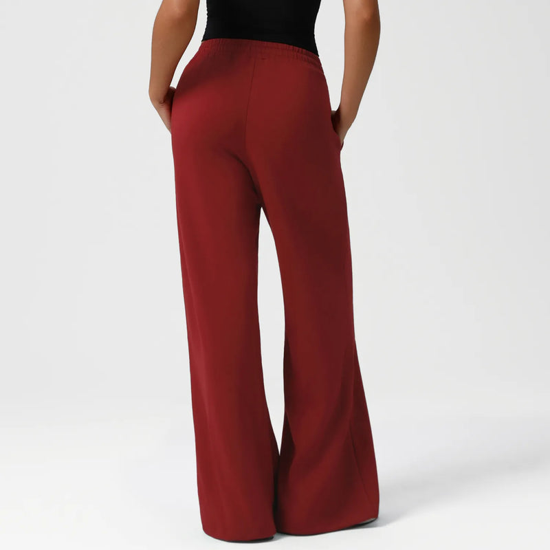 Pantalon large femme yoga stretch microfibre — FLOW — photo 2