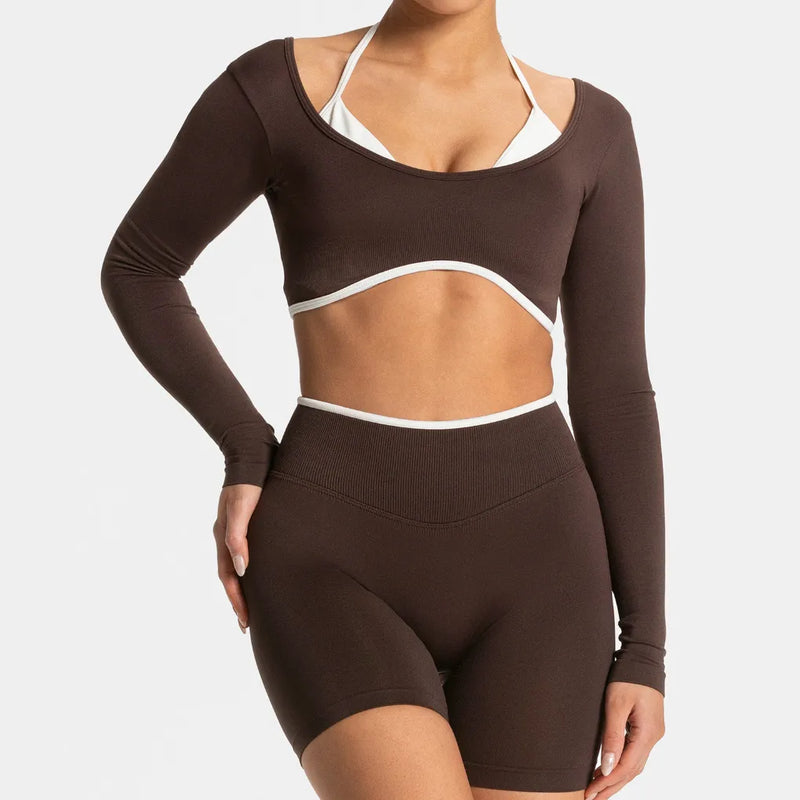 Brassière femme training dos nageur couture plate — pulse — photo 5