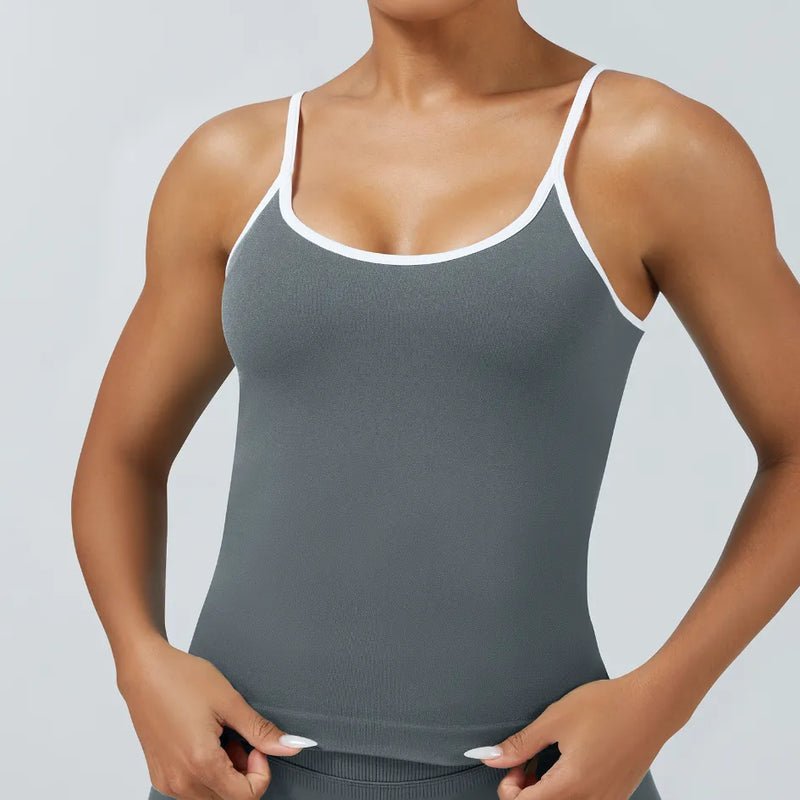 Débardeur femme yoga léger aéré — core — photo 9