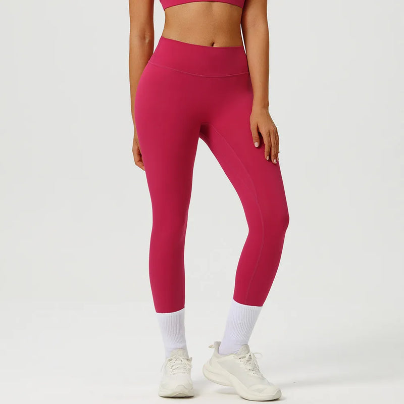 Ensemble yoga femme brassière dos nageur et legging côtelé — FLOW