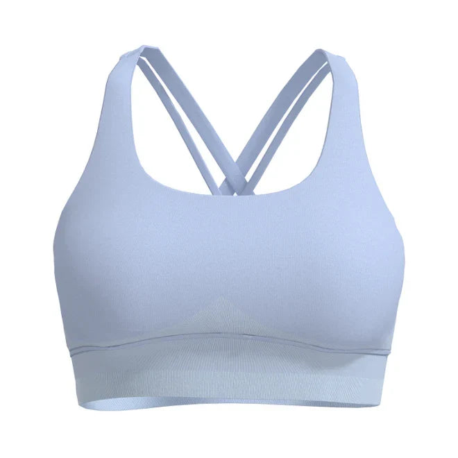 Ensemble sport femme brassière côtelé bonnets fixes et legging taille haute sans couture — FLOW