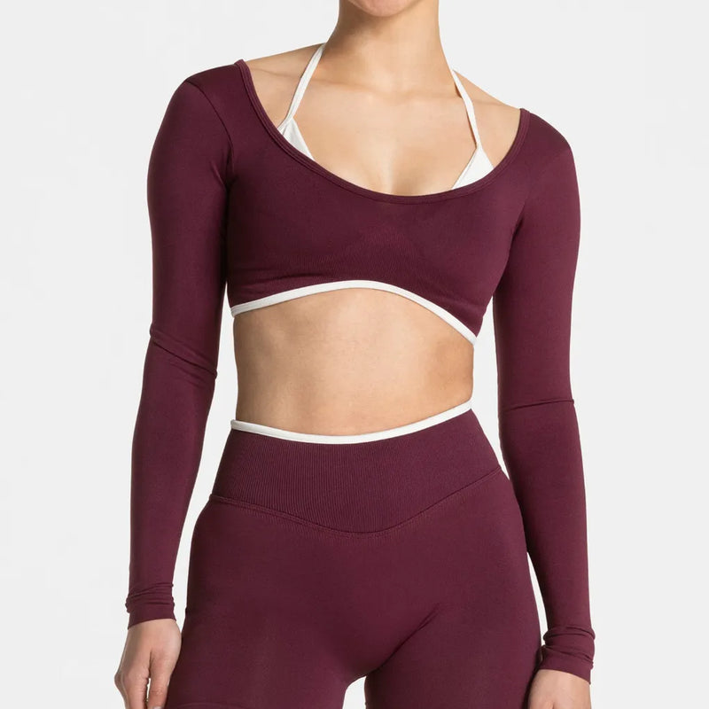 Brassière femme training dos nageur couture plate — pulse — photo 9