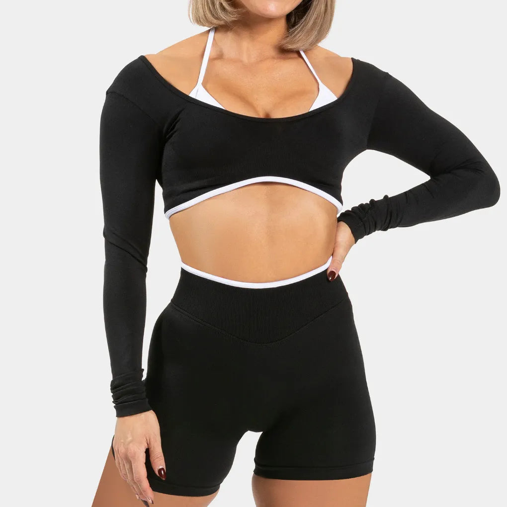 Brassière femme training dos nageur couture plate — pulse — photo 10