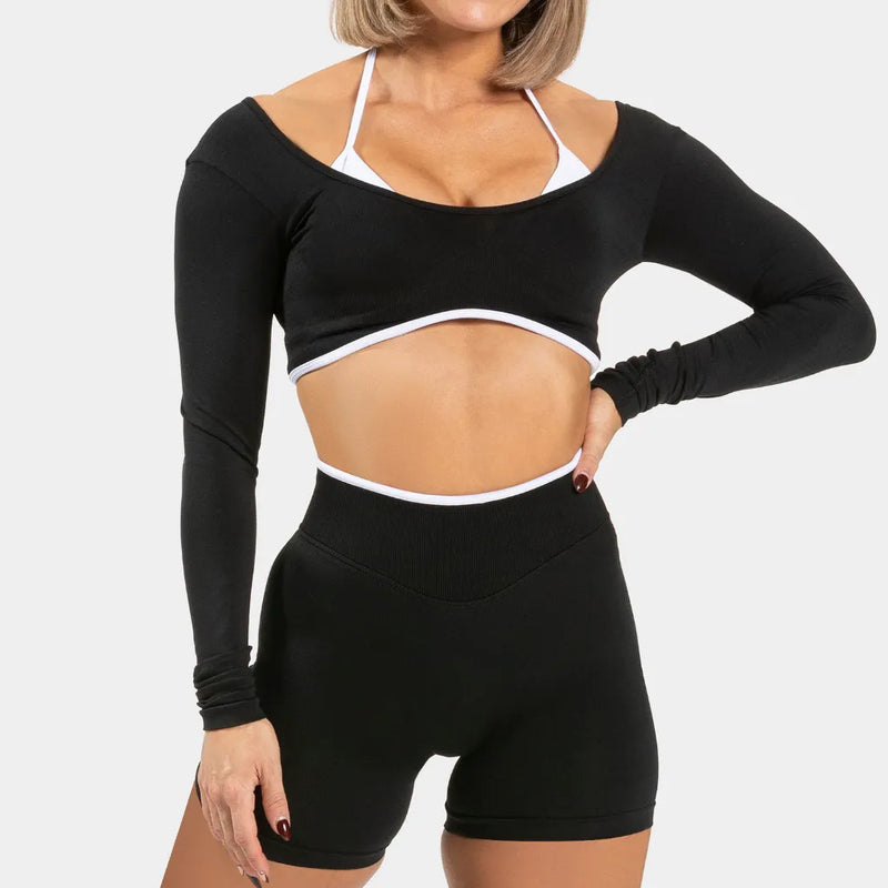 Brassière femme training dos nageur couture plate — pulse — photo 10