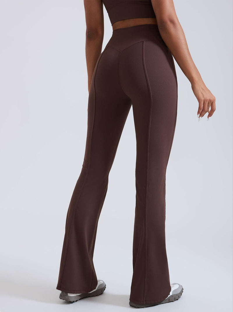Pantalon évasé femme sculptant taille haute — SCULPT — photo 11