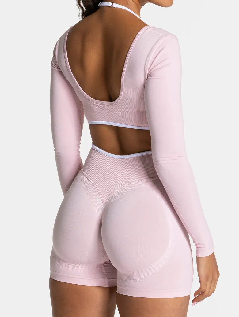 Brassière femme training dos nageur couture plate — pulse — photo 15