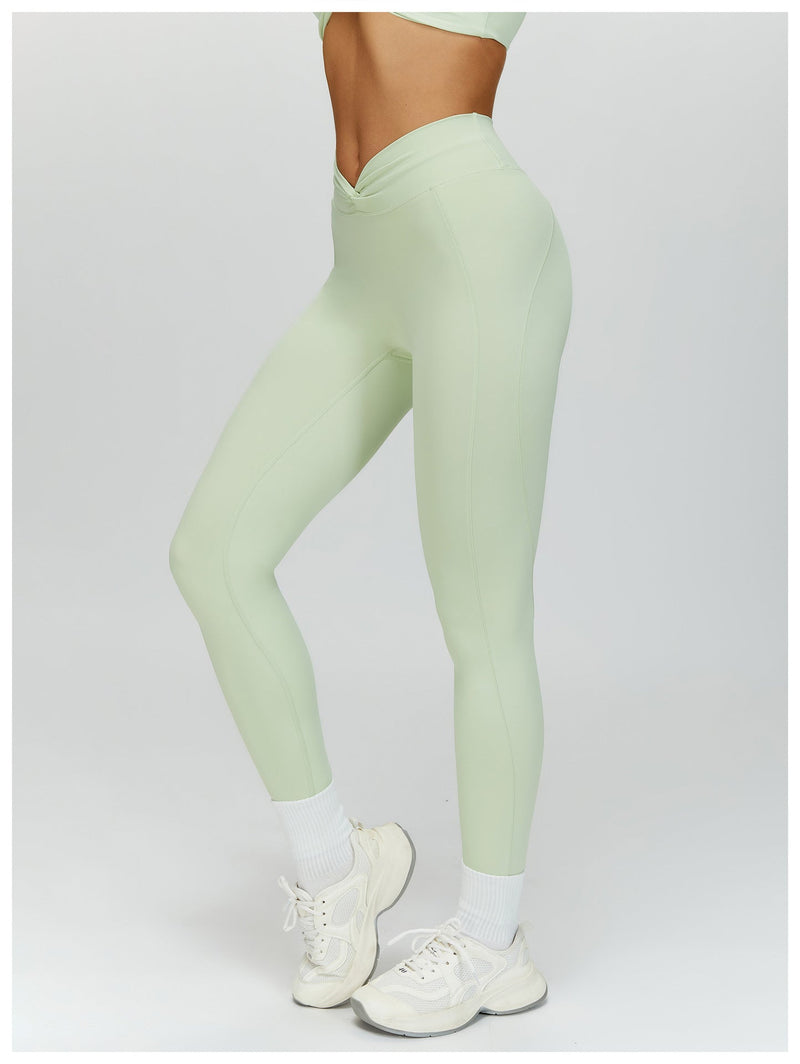 Legging femme yoga côtelé microfibre — FLOW — photo 8