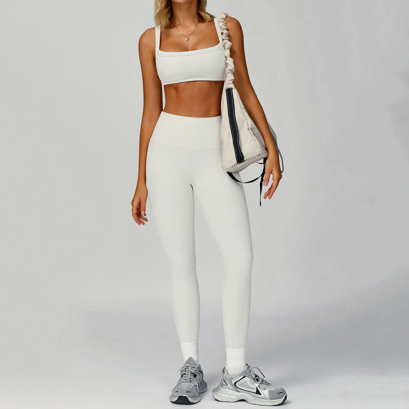 Legging femme training taille haute seconde peau — PULSE — photo 3