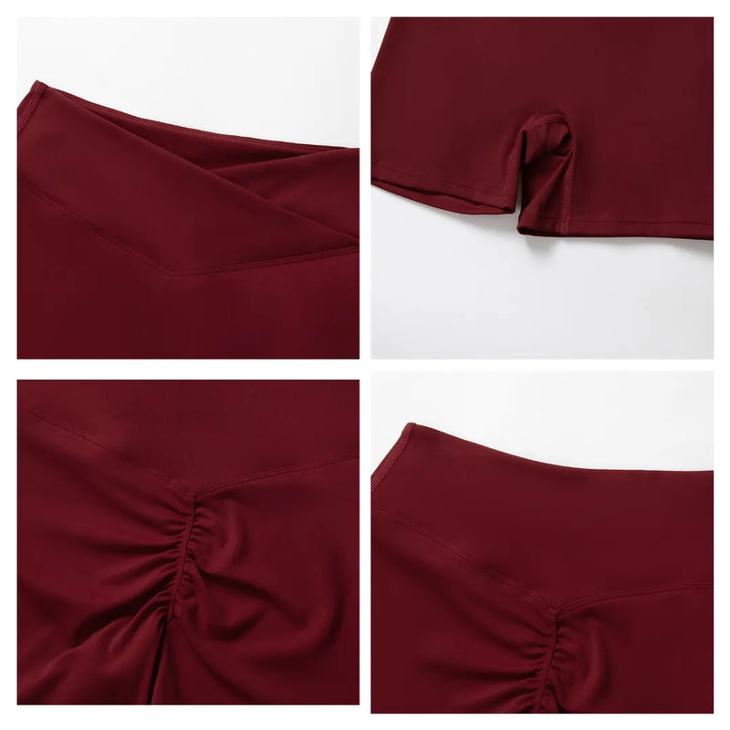 Ensemble yoga femme brassière dos nageur microfibre et legging confort 12h — CORE