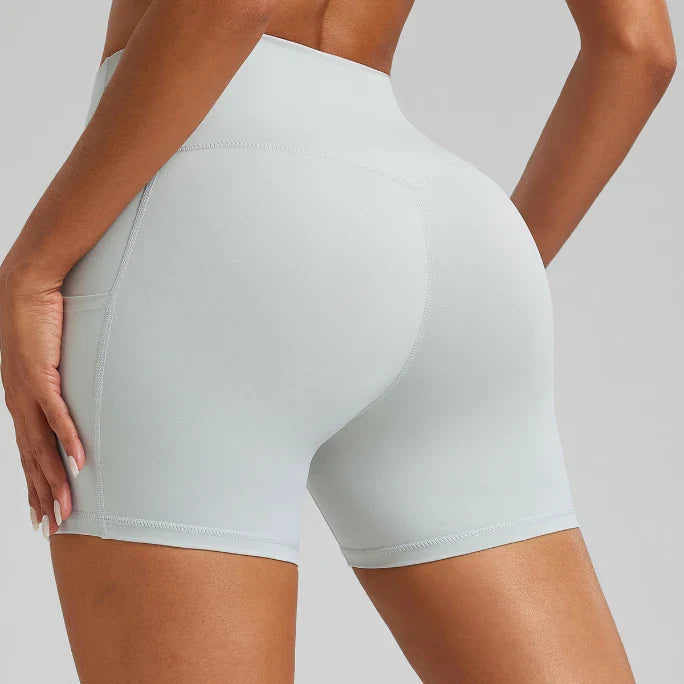 Ensemble sport femme brassière séchage rapide confort 12h et short séchage rapide cycliste — FLOW