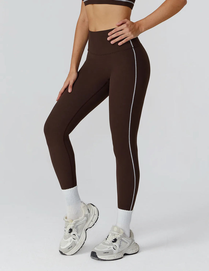 Legging femme yoga compression douce couture plate — FLOW — photo 9