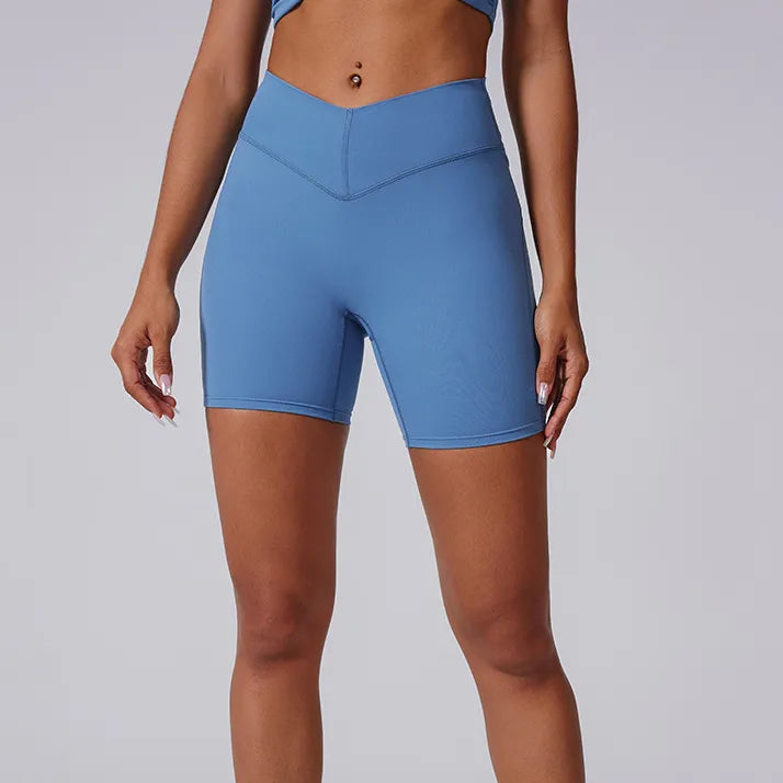Ensemble sport femme brassière dos nageur et legging ceinture large taille haute — CORE