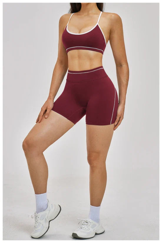 Short femme cycliste poches latérales doublure intégrée — STRIDE — photo 6