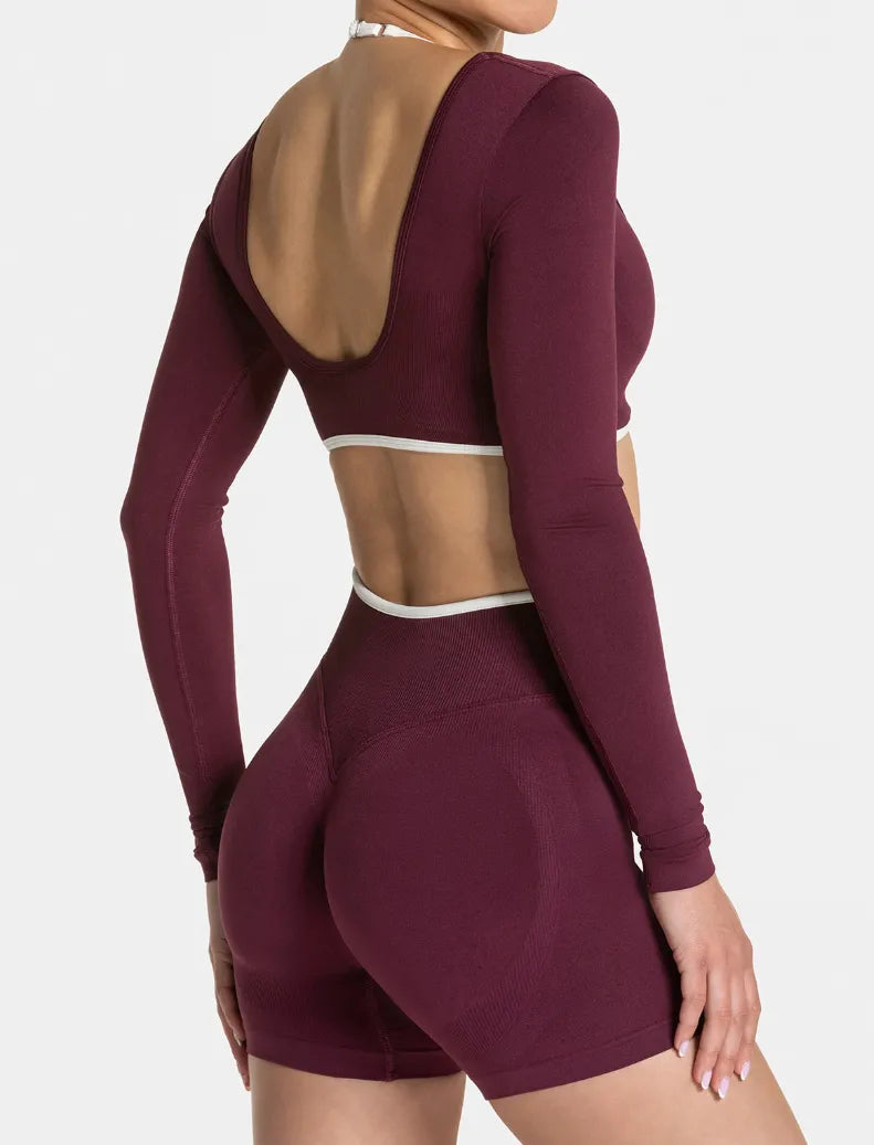 Brassière femme training dos nageur couture plate — pulse — photo 16