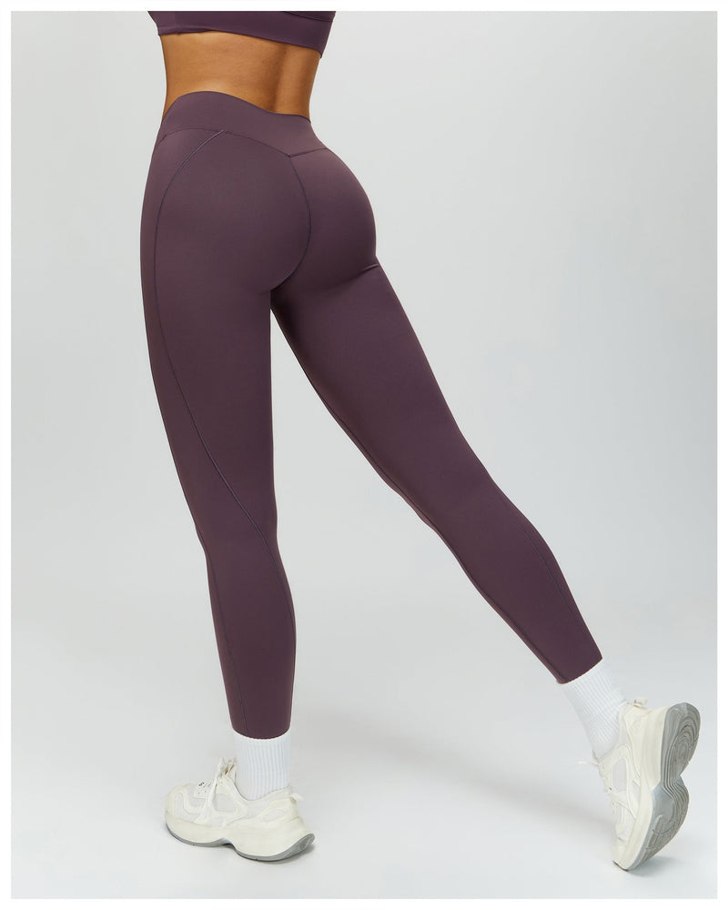 Legging femme yoga côtelé microfibre — FLOW — photo 7