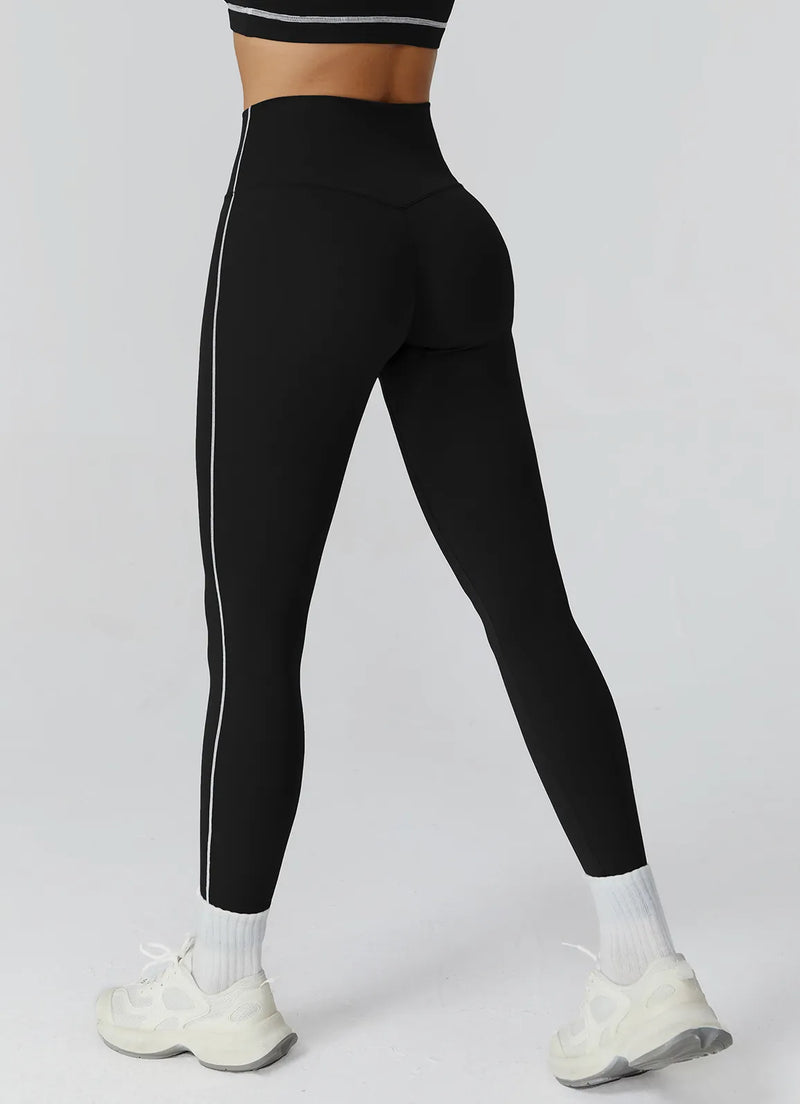 Legging femme yoga compression douce couture plate — FLOW — photo 13