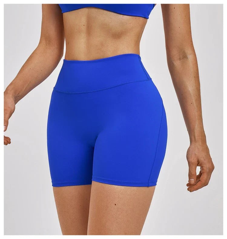 Short femme cycliste doublure intégrée ceinture large — STRIDE — photo 7