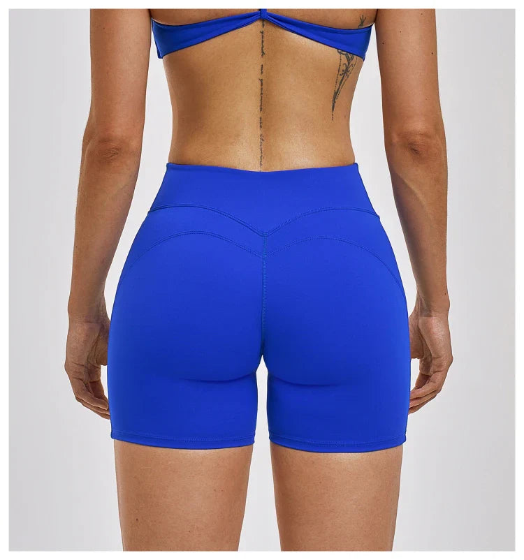 Short femme cycliste doublure intégrée ceinture large — STRIDE — photo 8